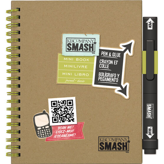 Play Mini SMASH Book With Pen and Glue