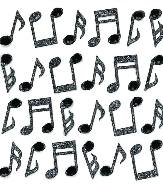 Jolee's Mini Repeats Stickers Music Notes