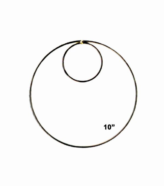 Pepperell Braiding 10'' Macrame Ring with 5'' Inner Ring