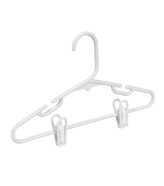 Simplify Kids 25 Pack Velvet Hangers - White
