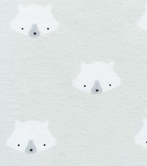 Arctic Bears Flannel Nursery Fabric by Lil' POP!, , hi-res, image 1
