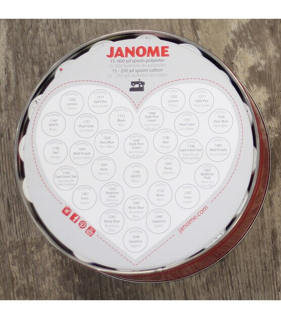 Janome Collector's Thread Tin, , hi-res, image 4