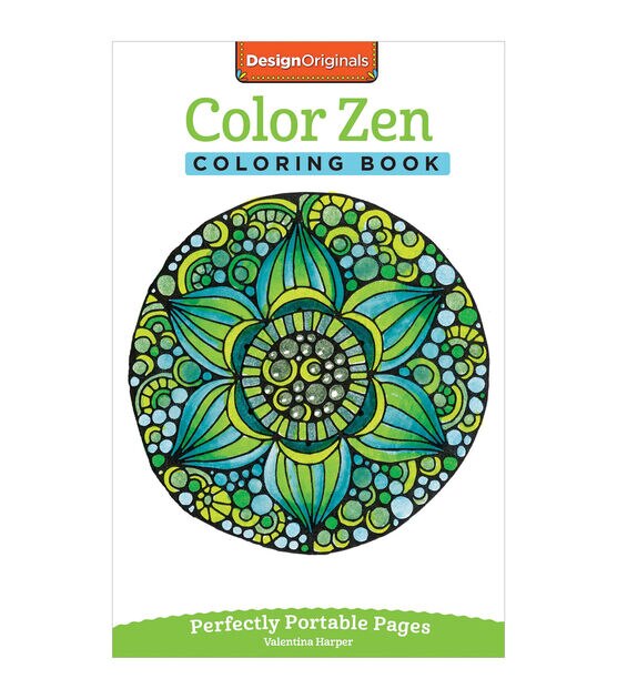 Design Originals Color Zen Coloring Book
