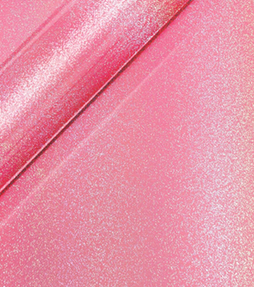 Siser Diamond Dust 12" x 36" HTV, Pink Salt, swatch, image 1