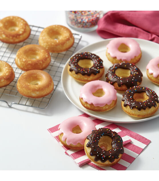 HIC Silicone 6 Cavity Donut Pan