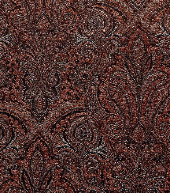 Sadira Crimson Chenille Upholstery Fabric, , hi-res, image 1