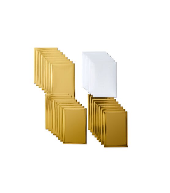 Cricut 4" x 6" Gold Foil Transfer Sheets 24ct, , hi-res, image 2