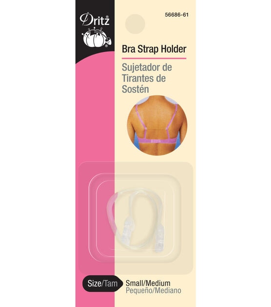 Dritz Clear Bra Stap Holder - Small/Medium - Bra Straps - Other Notions -  Notions