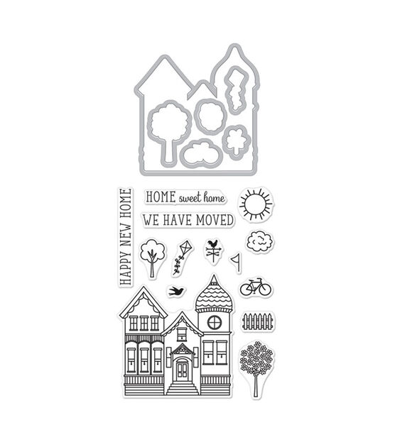 Hero Arts Clear Stamp Set House