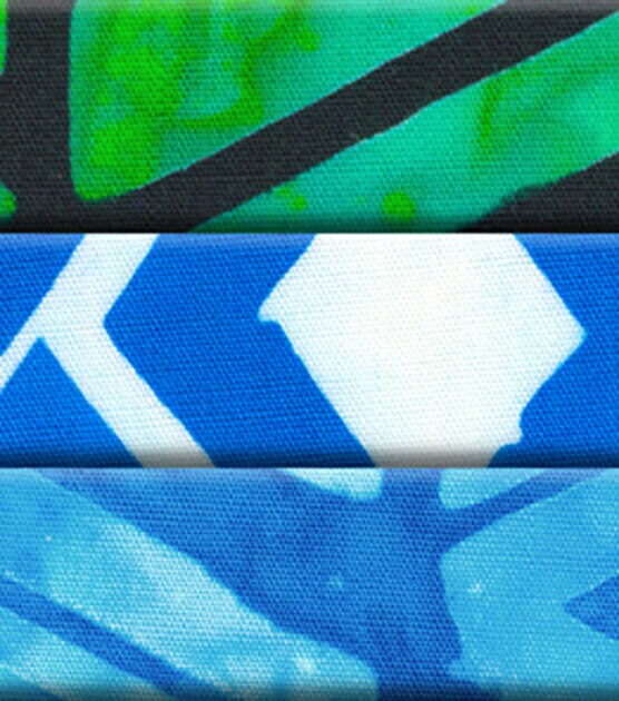 Robert Kaufman Batik Geo Brights 40pc Fabric Roll, , hi-res, image 2