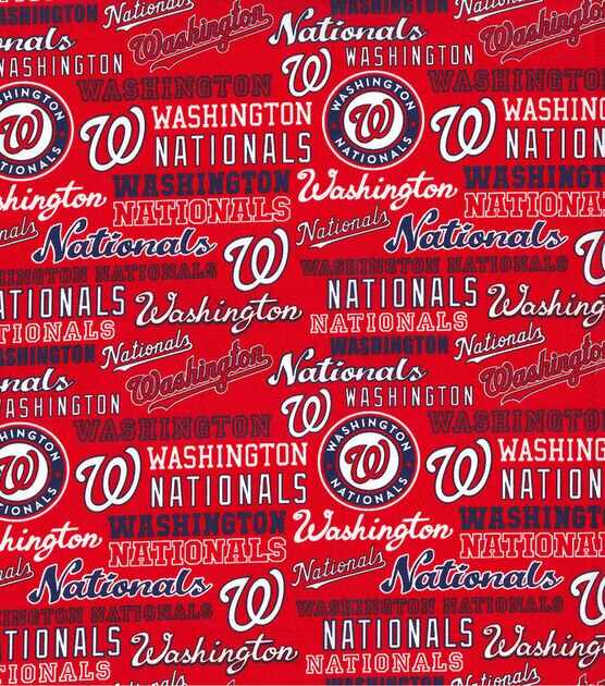 Fabric Traditions MLB Cotton Fabric Washington Nationals