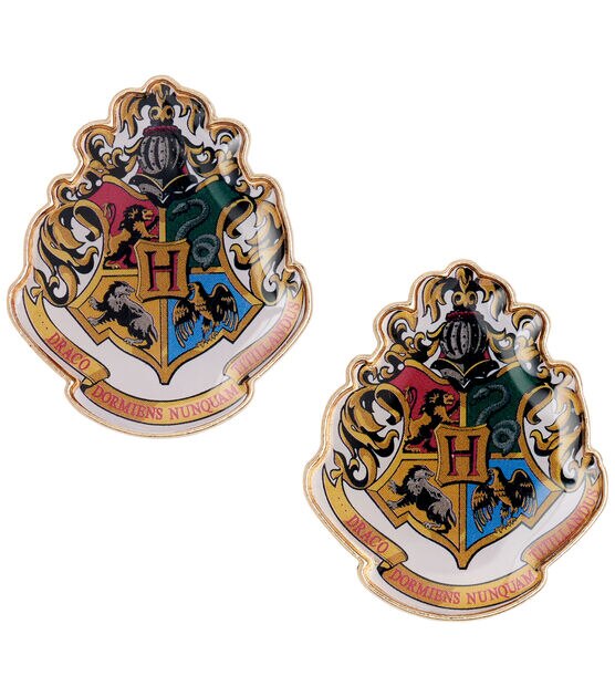 Blumenthal Lansing 1 3/16" Harry Potter Hogwarts Crest Buttons 2pk, , hi-res, image 3