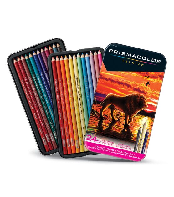 Prismacolor Premier Thick Core Colored Pencil Set 24pc
