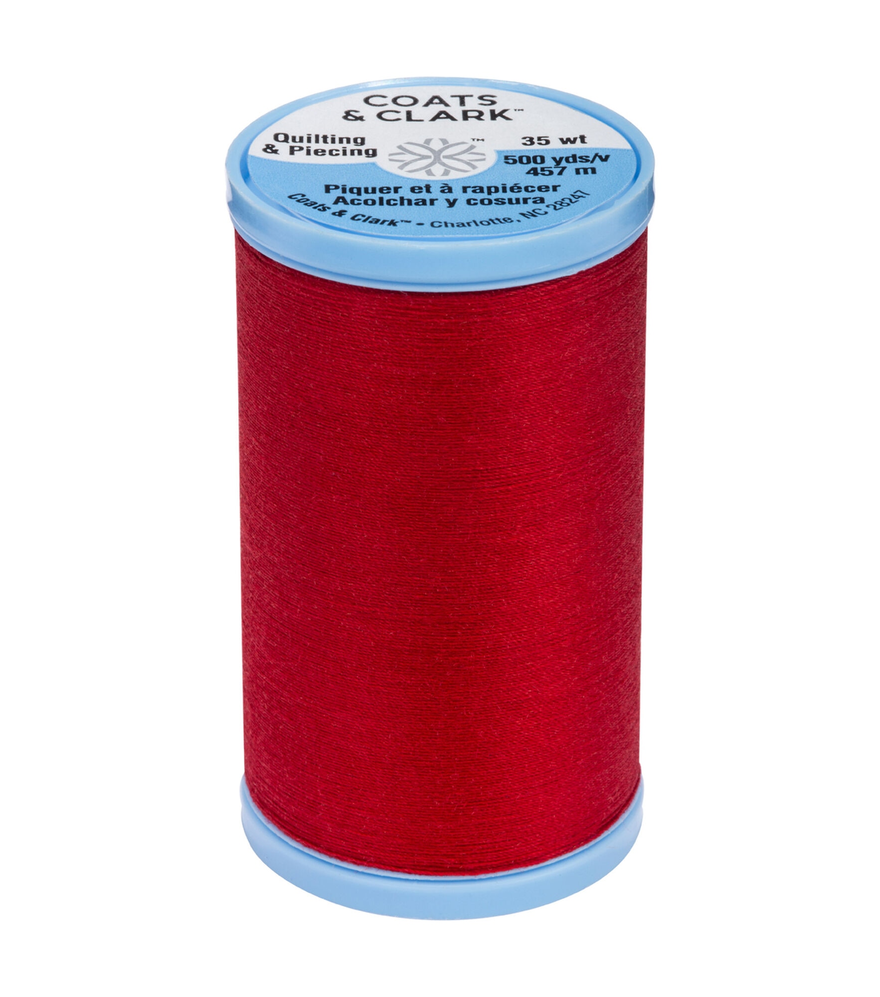 Coats & Clark Quilting Piecing Thread, Coats Quilting Piecing Red, hi-res