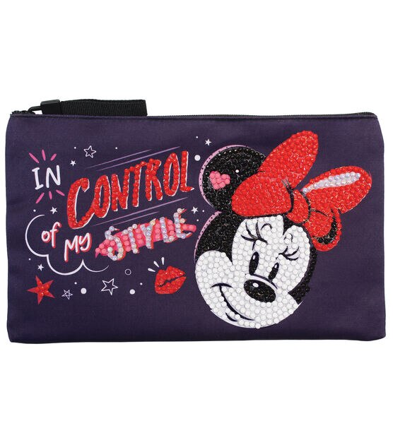 Camelot Dotz 4.5" x 8" Disney Minnie Style Zipper Pouch Kit
