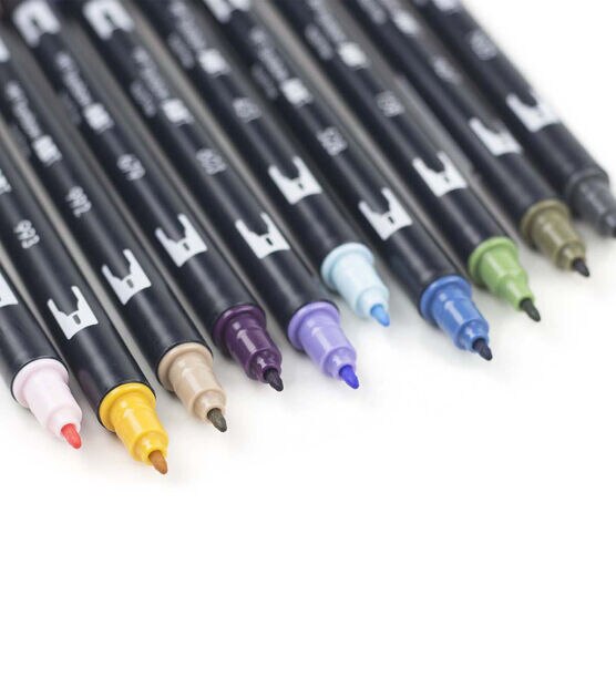 Tombow Dual Brush Pen Set, 10-Colors, Desert Flora, , hi-res, image 4