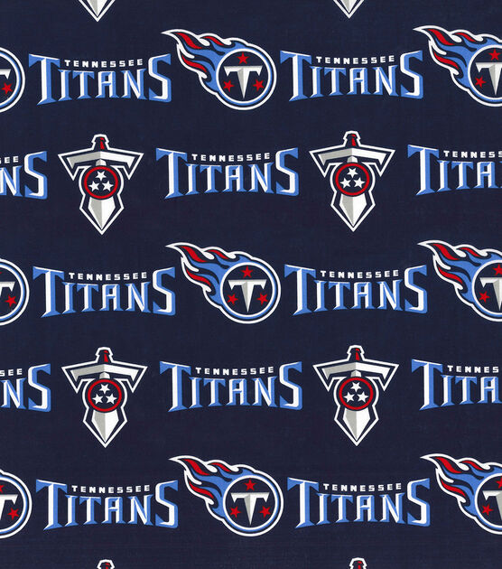 Fabric Traditions Tennessee Titans Cotton Fabric Logo Blue, , hi-res, image 2