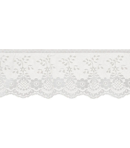 Simplicity Fancy Lace Ruffled Trim 3.5''