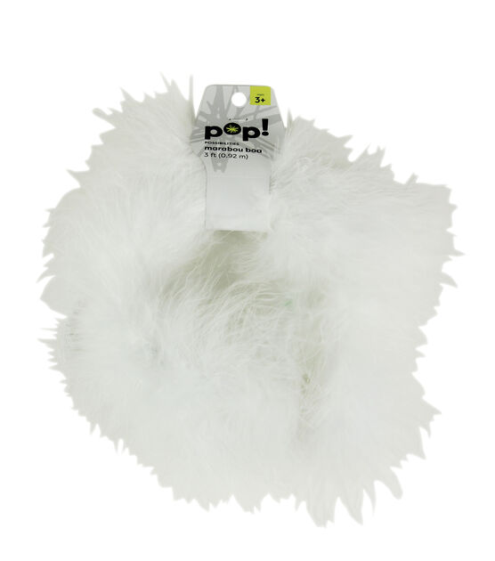 POP! Marabou Craft Boa White 3ft