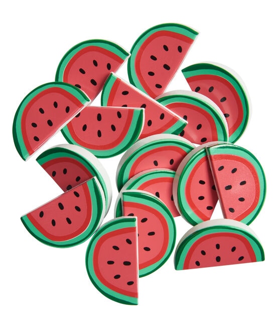 Flair Originals 1" Watermelon Slice Shank Buttons 16pk, , hi-res, image 3
