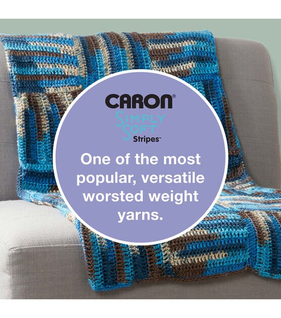 Yarn Review: Caron Simply Soft Paints - Crochet Patterns, How to, Stitches,  Guides and more