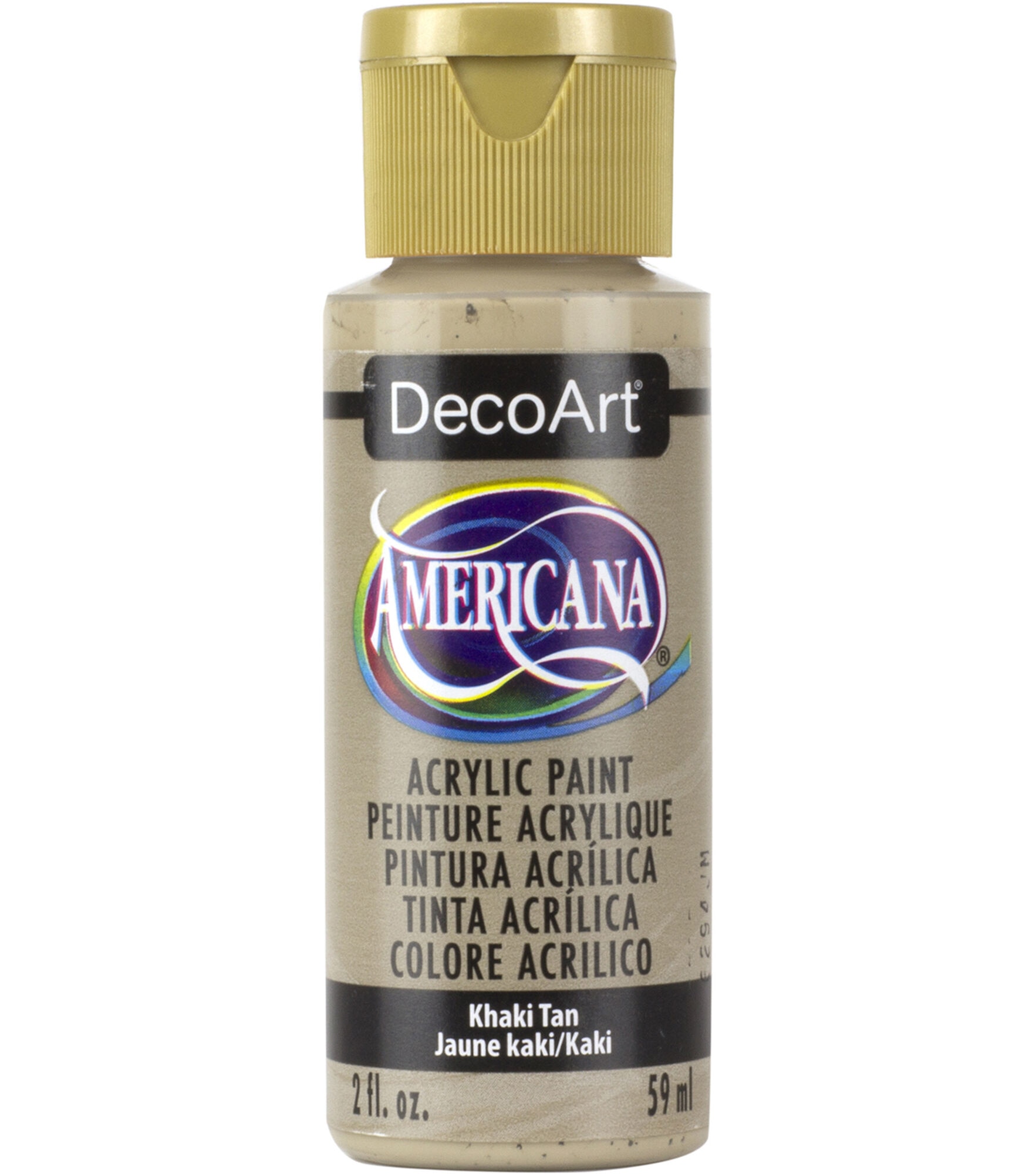 DecoArt Americana Acrylic 2oz Paint, Khaki Tan, hi-res