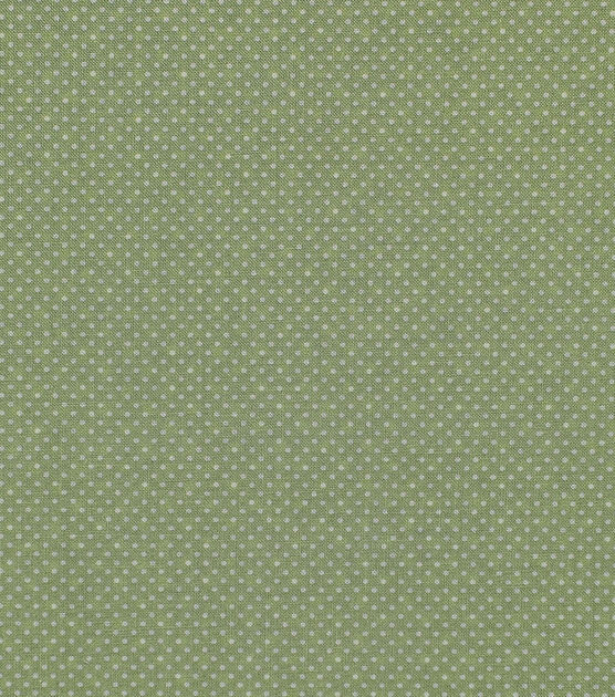 Dots on Sage Quilt Cotton Fabric by Keepsake Calico, , hi-res, image 2