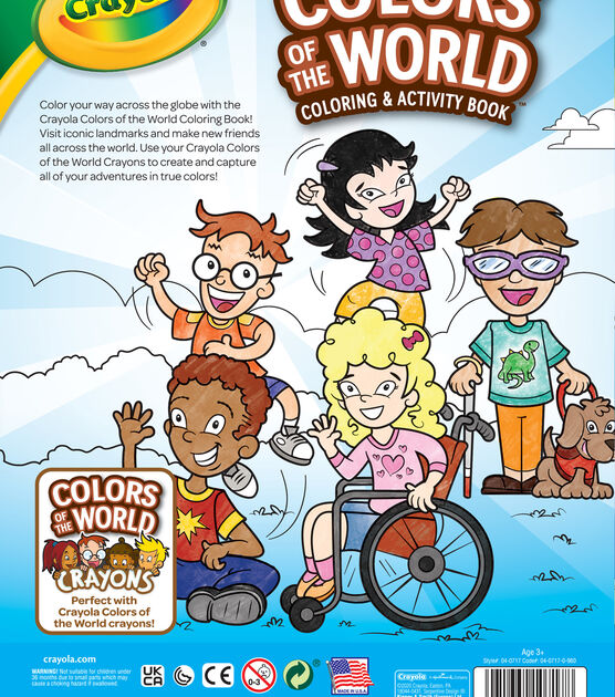 Crayola Colors Of The World Coloring Book, , hi-res, image 3