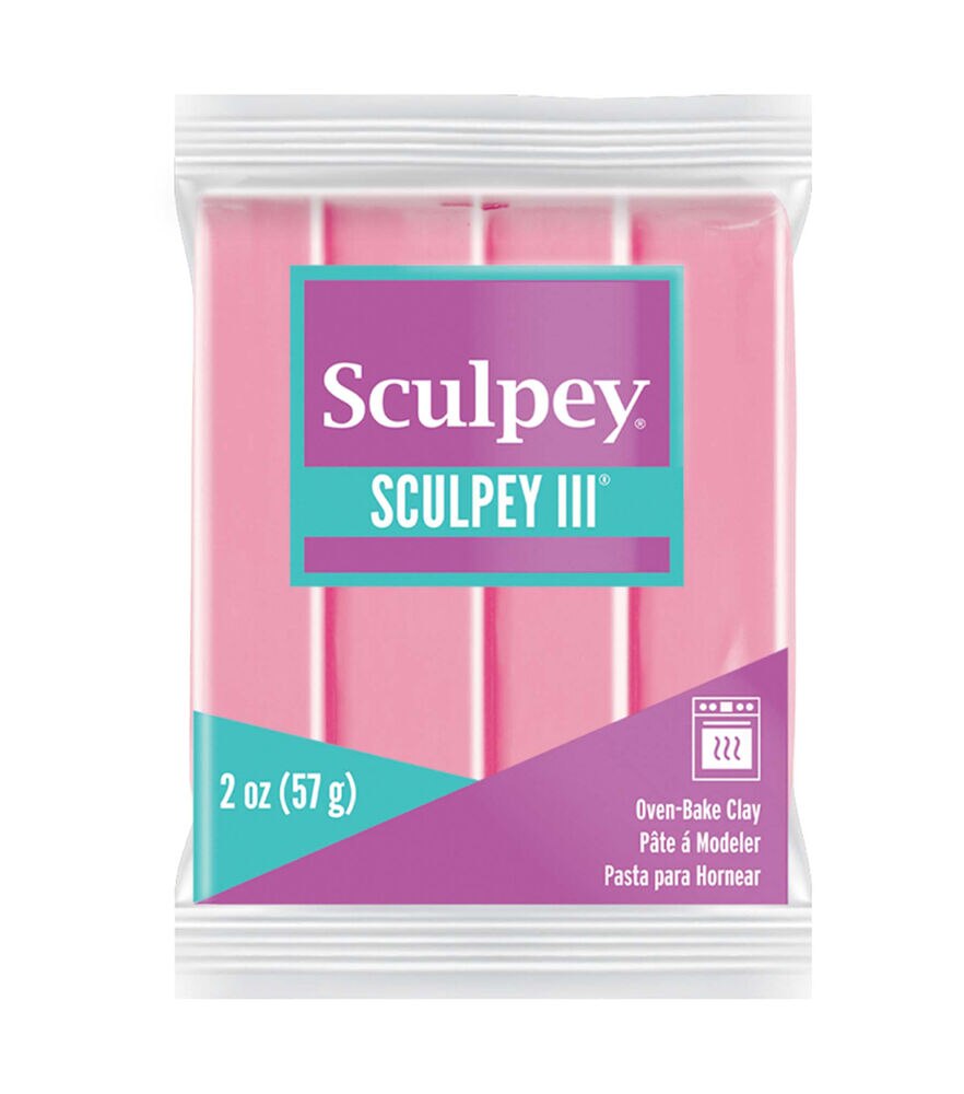 Sculpey 2oz Oven Bake Polymer Clay, Dusty Rose, swatch