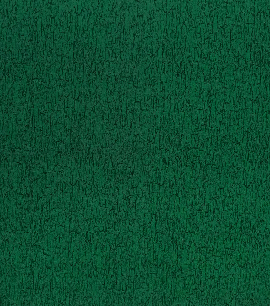 Crackle Christmas Cotton Fabric, Dark Green, swatch, image 2