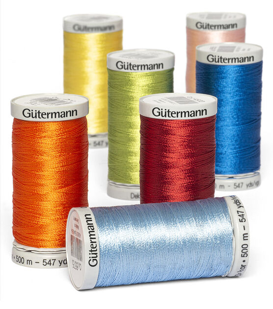 Gutermann Sew-All Polyester Dark Green Thread, 547 yd.