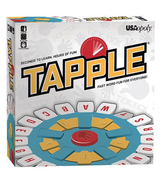 USAopoly 37ct Tapple Fast Word Board Game, , hi-res, image 2