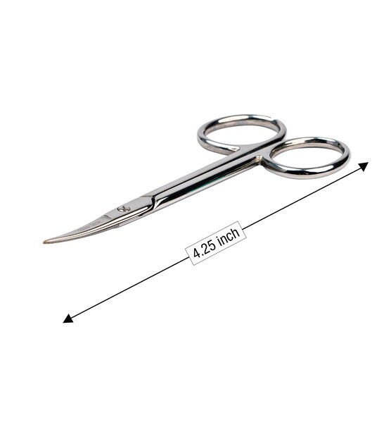 Curved 4 Embroidery Scissors for Sewing, Dressmaking & Fiber Crafts 