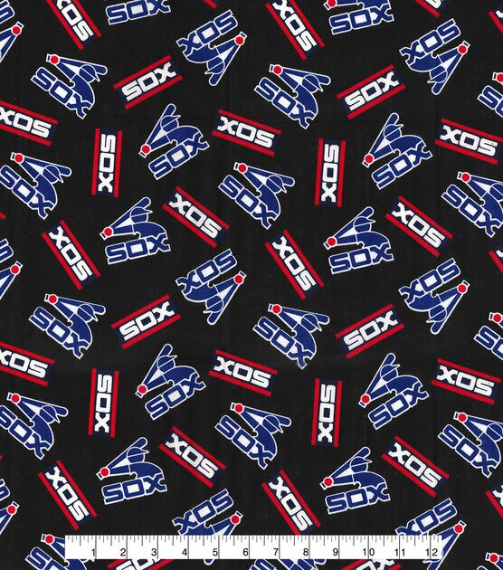 Fabric Traditions Cooperstown Chicago White Sox Cotton Fabric, , hi-res, image 2