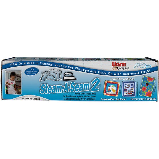 Warm Company 18" x 25yd Steam-A-seam 2 Double Stick Fusible Web