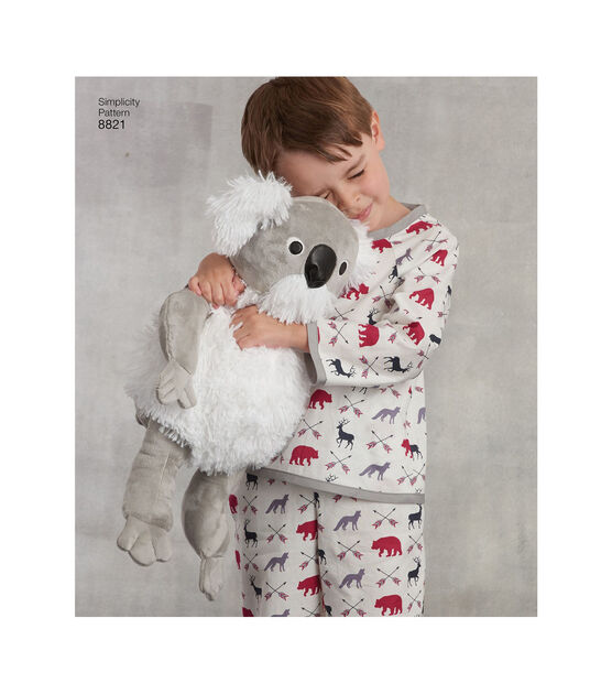 Simplicity S8821 Size 15" Stuffed Animals Sewing Pattern, , hi-res, image 5