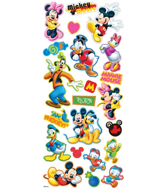 EK Success Disney Layered Stickers Mickey & Friends