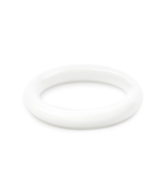Dritz Home 1" White Plastic Rings 14pc, , hi-res, image 2