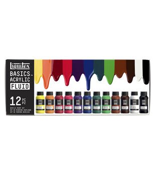 Liquitex BASICS Acrylic Paint Set, 36 x 22ml (0.74-oz) Tube Paint Set