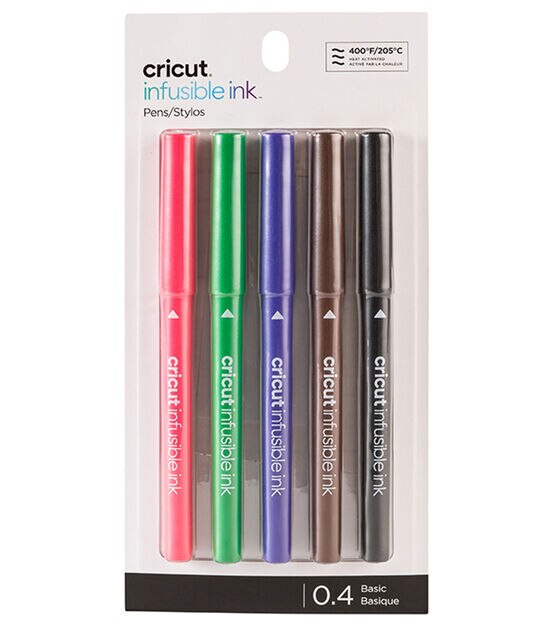 Cricut 0.4mm Basic Infusible Ink Pens 5ct