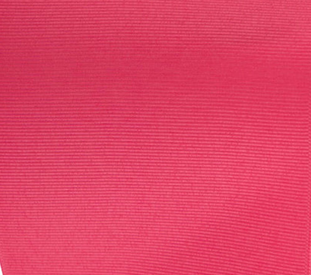 Offray 3"x9' Grosgrain Solid Ribbon, Vibrant Pink, swatch