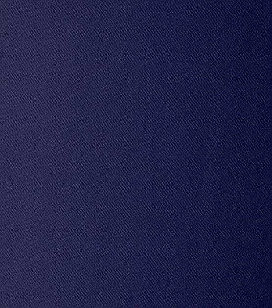 Badgley Mischka Navy Stretch Crepe Satin Fabric, , hi-res, image 3