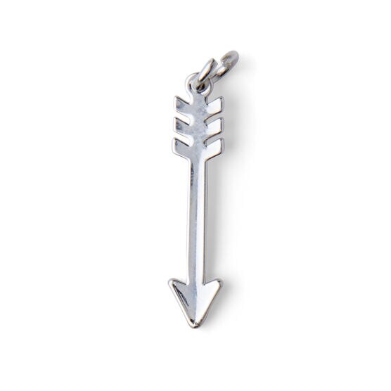 Silver Iron Arrow Pendant by hildie & jo, , hi-res, image 2