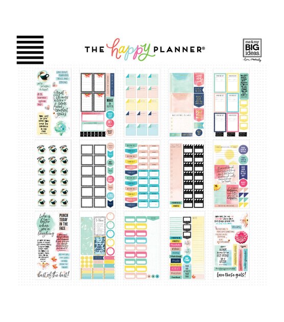 635pc Empowering Woman Happy Planner Sticker Pack, , hi-res, image 3