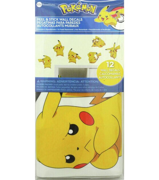 Stickers muraux Pokémon Pikachu - RoomMates