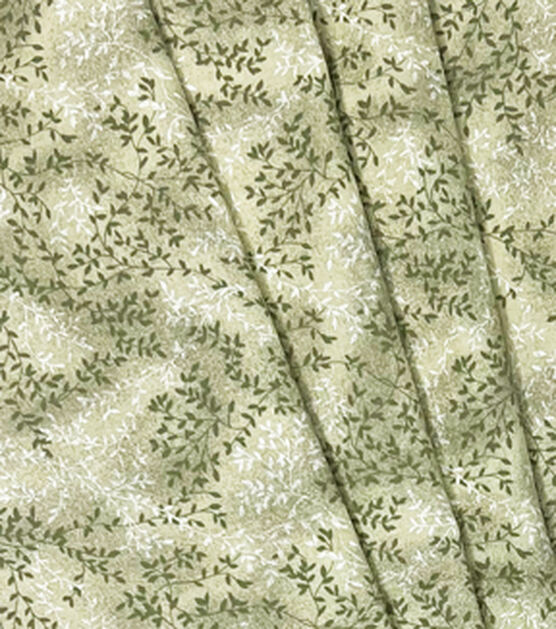 Fabric Traditions Tonal Vine Leaf Cotton Fabric by Keepsake Calico, , hi-res, image 8