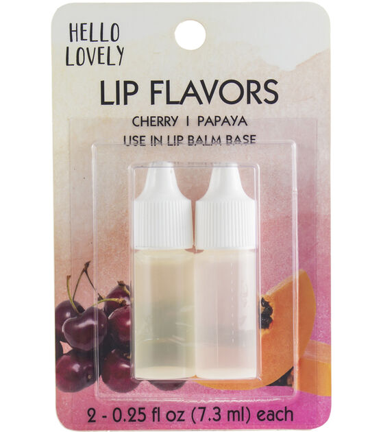 Hello Lovely Cherry & Papaya Lip Flavors