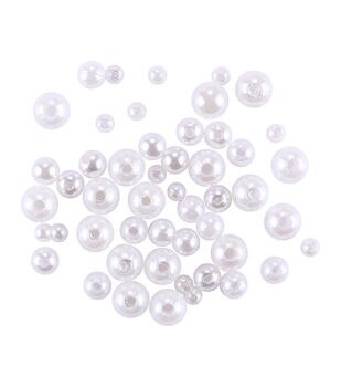 10mm White Pearl Beads 210ct by hildie & jo