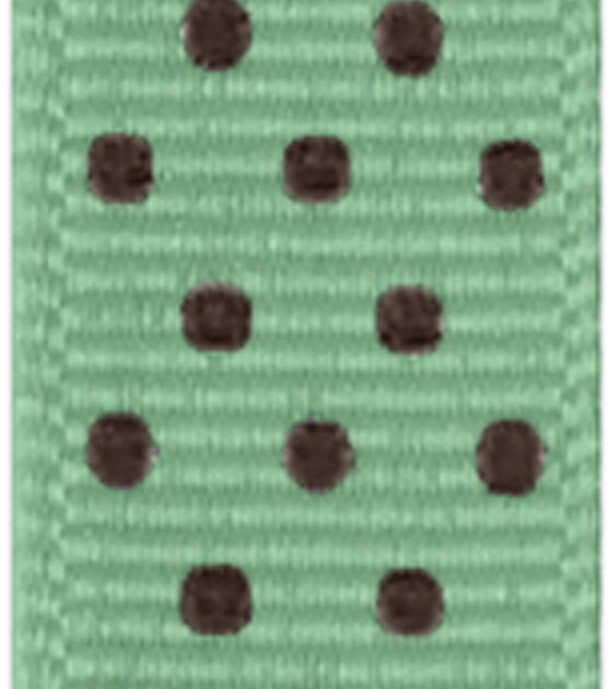 Offray 5/8"x9' Pin Dots Grosgrain Ribbon, , hi-res, image 5