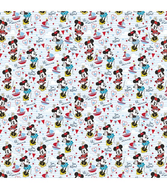 Cricut 12" x 17" Mickey & Minnie Set Sail Patterned Iron On Samplers 3ct, , hi-res, image 2